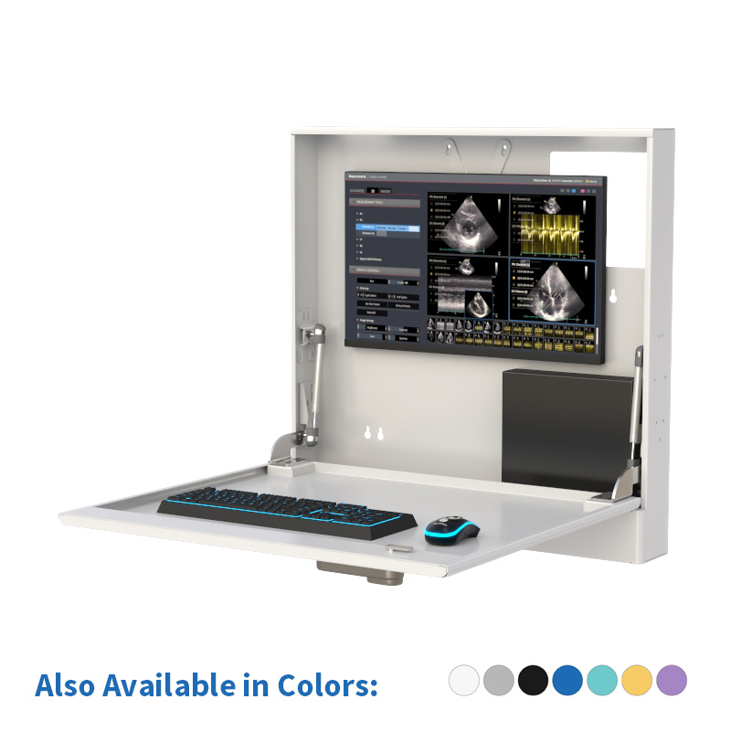 with color chart