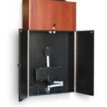 771774 adjustable classic wall mounted computer system