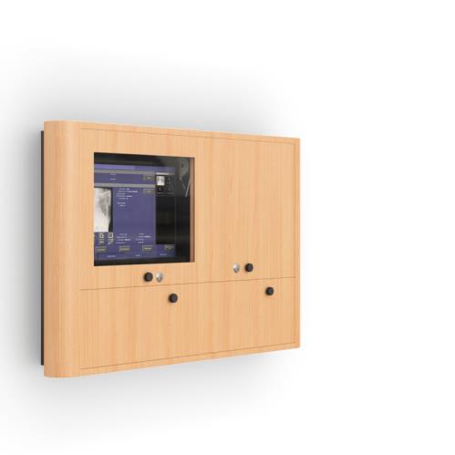 771803 wall mounted workstation with lock