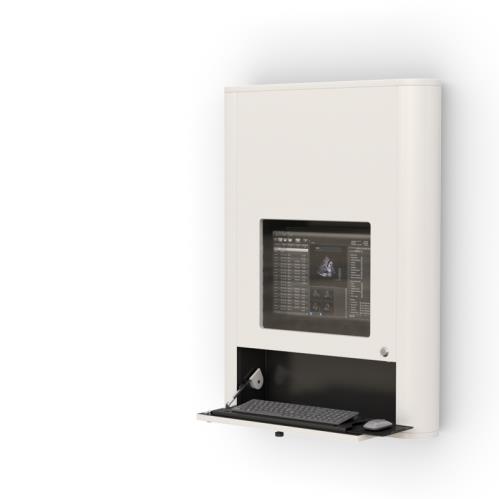 772081 computer station wall cabinet