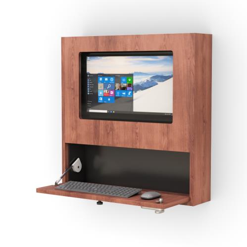772125 lockable wall mounted workstation