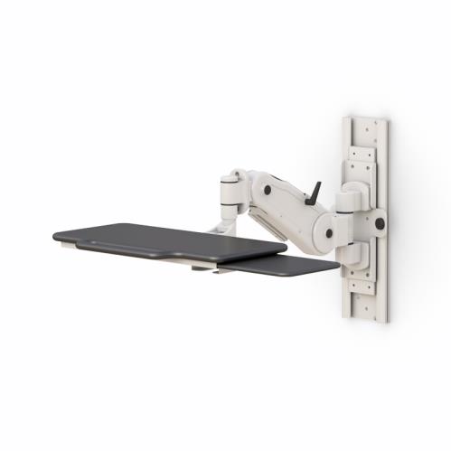 772214 articulating keyboard arm and tray wall mount