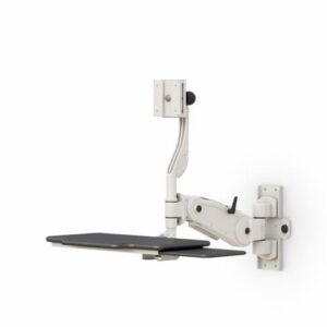 772239 adjustable wall mounted computer flat panel lcd display monitor arm