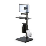 772458 mounted pole stand computer workstation