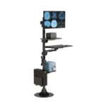 772744 medical computer stand with cpu holder