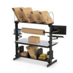 772862 shipping and packing computer workbench