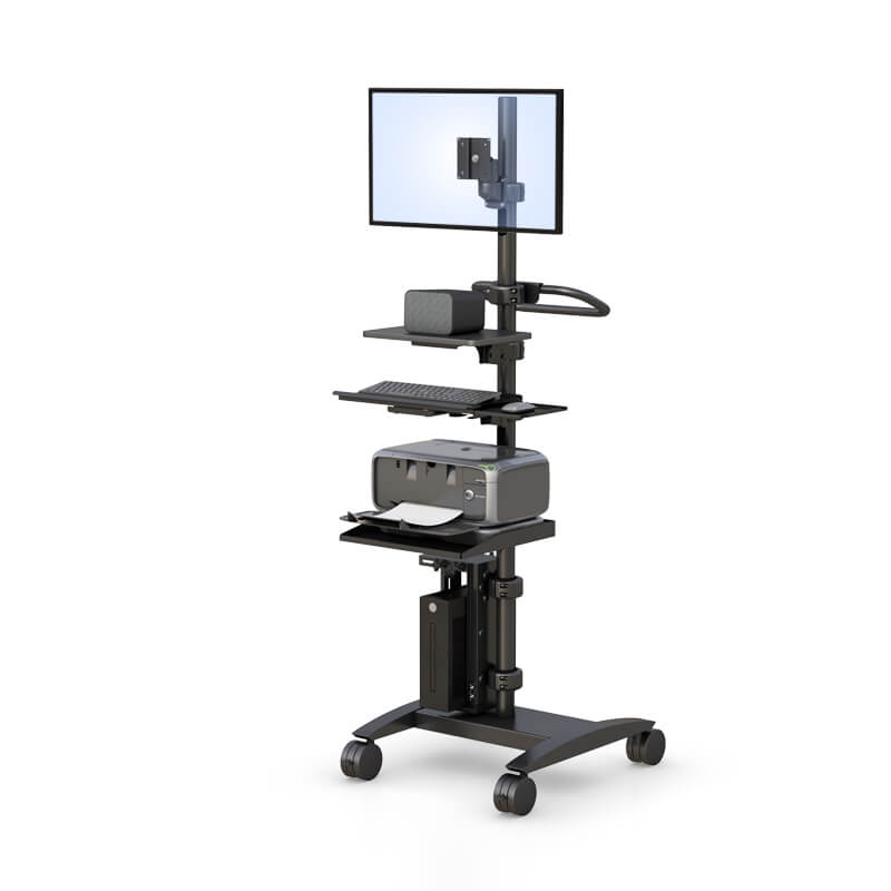 mobile scanning cart with scanner